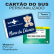 Cartão do SUS plastificado