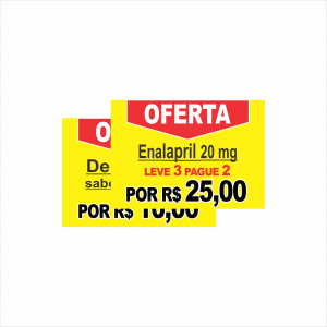Placa de Papel Papelão e Adesivo Papel    Corte reto +fita dupla face