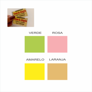 Ticket Ficha 40 UNI Papel moeda 3x5cm  (SEM PERSONALIZAÇÃO)  