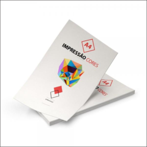 Xerox-Impressão COR A4 500 a 1000 uni      