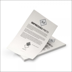 Xerox-Impressão P/B A4 100 a 499 uni  A4    